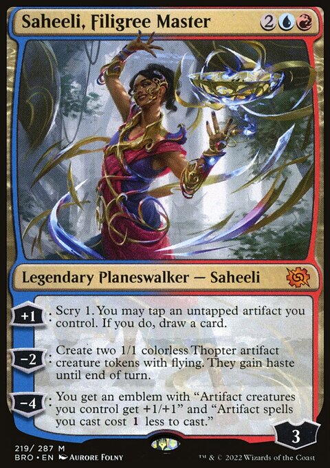 Saheeli, Filigree Master